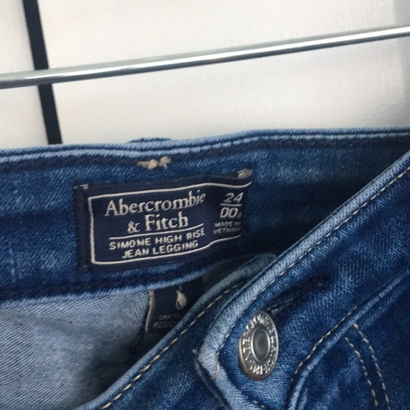 Abercrombie and Fitch High Rise Jeggings (sz 24) - Picture 3 of 3